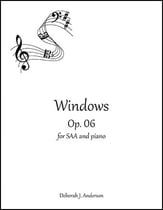 Windows Instrumental Parts choral sheet music cover